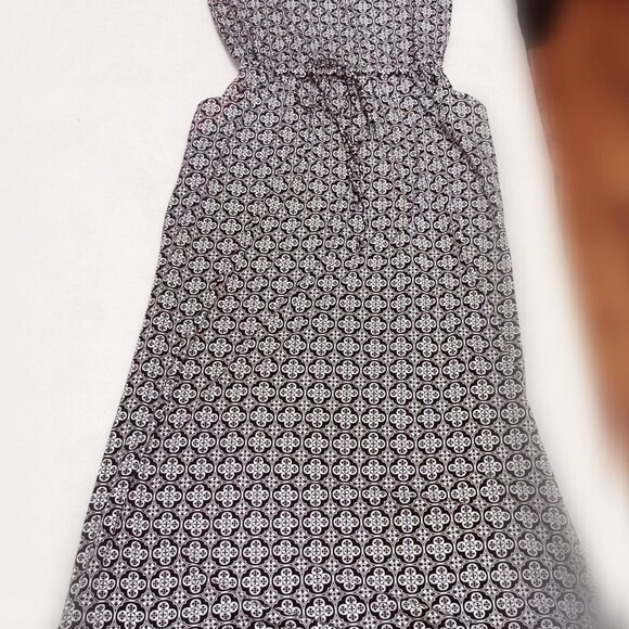 MAX STUDIO Black White Print Sleeveless Size: M (Medium) - Picture 2 of 13